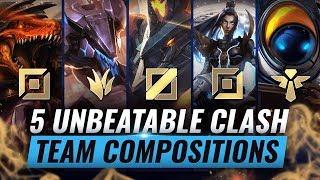 5 UNBEATABLE Team Compositions For CLASH - League of Legends Season 10