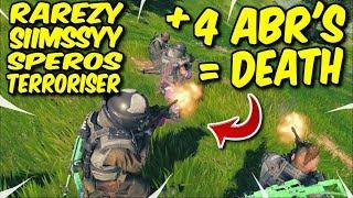 4 ABR'S Is Hilariously Good! [Terroriser, Speros & Rarezy!] Insane COD Blackout Win!