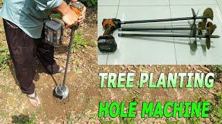 Build a Tree Planting Hole Machine with Cordless Impact Wrench