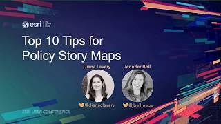 Top 10 Tips for Policy Story Maps