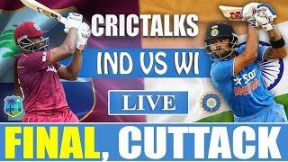 Live: IND Vs WI 3rd ODI | Live Scores and Commentary | 2019 Series