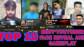 TOP 10 BEST YOUTUBE FACE REVEAL AND GAMEPLAY