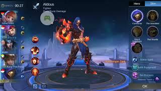 Aldous Top 1 Global Akherat Level 10 Stack 200 Musuh Auto Nyerah Haha | Mobile Legends