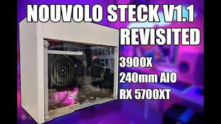 Nouvolo Steck v1.1 ITX Case with AIO Top Stack |Revisited| Why I Went Back + Giveaway