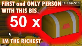 I AM THE RICHEST PLAYER | 50+ Master Clue Opening