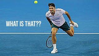 Roger Federer - Top 10 "Unorthodox" Shots That NO ONE Expected