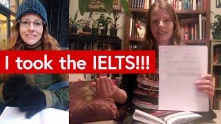 Emma takes the IELTS!