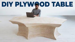 DIY Plywood Table | Built for Andrew Schulz