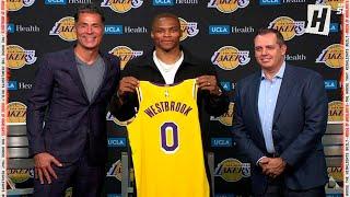 The Lakers Introduce Russell Westbrook 