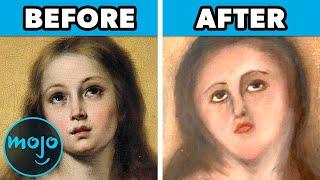 Top 10 Funniest Botched Art Restorations