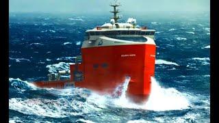 Top 10 Big Ships Resist Giant Waves In Large Storm