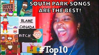 SOUTH PARK REACTION - Top 10 Songs #watchmojo #southpark 