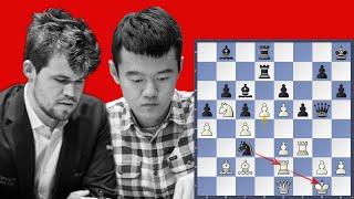 Pure Tension | Ding Liren vs. Carlsen Game 4 | Magnus Carlsen Invitational Semifinals