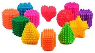 Geometric shapes toys for Children Learn Colors with Toys Fun Learning Video