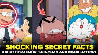 Shocking Facts About Doraemon, Shinchan | Nobita's Teacher Secret, Shinchan Vs Doraemon In Hindi