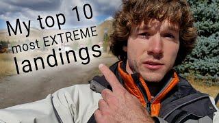 That time I crashed into a tree! - My top 10 landings