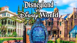 Top Disney World vs Disneyland Rides Pt4 - Liberty Square & Main Street