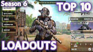 TOP 10 BEST GUNSMITH LOADOUTS COD MOBILE SEASON 6 BEST GUNS RANKED TIPS AND TRICKS FOR BEGINNERS