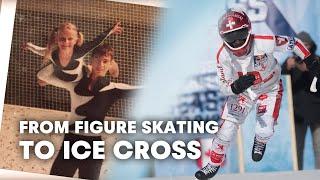 Meet The Figure Skater That Became An Ice Cross Athlete
