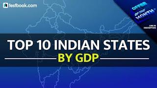 Top 10 Indian States by GDP | Complete List | Economics for SSC CHSL, SBI Clerk Mains & RBI Grade B