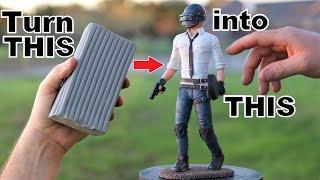 How To sculpt the PUBG guy    (from PUBG Mobile)
