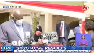 KCSE 2020 RESULTS!! MURANG'A HIGH SCHOOL PRODUCES THE TOP KCSE CANDIDATE!!