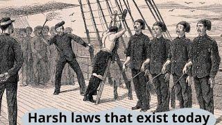 Countries with strictest law |DANGEROUS RULES OF COUNTRY|Top10 Countries With HARSH Punishments