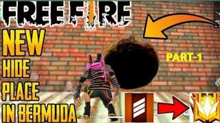 TOP 10 HIDDEN AND SECRET PLACE IN BERMUDA REMASTERED MAP - GARENA FREE FIRE Part 1
