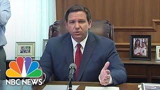 Florida Governor Issues Statewide Stay-At-Home Order | NBC News