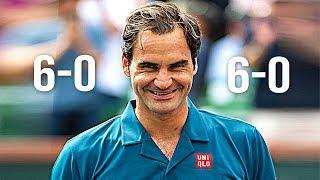 Roger Federer - Making a Top 10 Player Look like a NOOB!