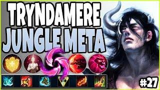 TRYNDAMERE JUNGLE META! LoL Meta Tryndamere Season 10 Build Guide #27! Best Tryndamere s10 Gameplay