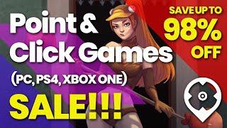 Best deals for the top point and click games (PC, PS4, Xbox One)