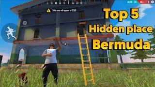 NEW TOP HIDDEN PLACES IN FREE FIRE BERMUDA-2021 || NEW HIDDEN PLACE AFTER UPDATE Part 2