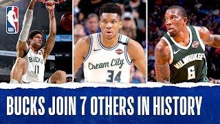 Bucks Make NBA History By Winning 43 Of Their First 50 Games!