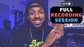 Full Recording Session | How To Record with a Vocalist | Creation Process PT 2