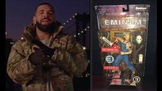 Drake Posts Eminem Action Figure on Instagram Story