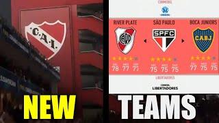 FIFA 20 | NEW RATINGS TEAMS - LIBERTADORES DLC CONMEBOL + STADIUM