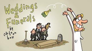Weddings and Funerals | the BEST of Cartoon Box | Hilarious wedding cartoons and funeral cartoons