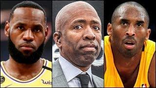 BREAKING: "LEBRON JAMES IS BARELY TOP 10! KOBE BRYANT ISN'T TOP 10!" SAYS KENNY SMITH!