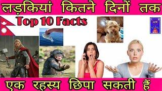 Top 10 facts of the world|| ACM Films|| Allrounder Aadarsh|| Interesting Facts in Hindi||