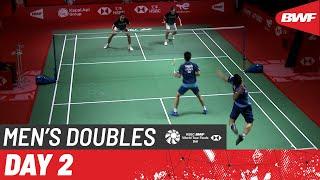 HSBC BWF World Tour Finals 2021 | Hoki/Kobayashi (JPN) [2] vs Popov/Popov (FRA) | Group B