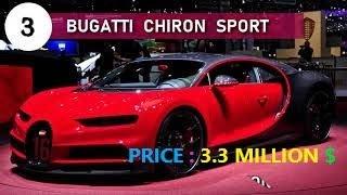 Top 10 Most Expensive Cars in The World 2020 | with their Price || LAMBORGHINI BUGATTI