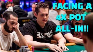 Facing a HUGE 4x Pot Size ALL-IN