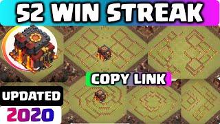 [UPDATED] COC TH10 LEGEND + WARBASE with COPY LINK!! BEST COC TH10 CWL BASE 2020 anti2 & anti 3 star