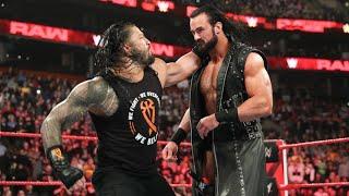 Roman Reigns VS Drew Mcintyre Attacks Monday Night Raw Full 2020 مصارعة حرة