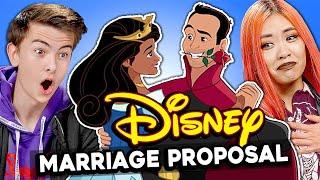 Generations React To SURPRISE Disney Marriage PROPOSAL (Best Wedding Proposals Of 2019)