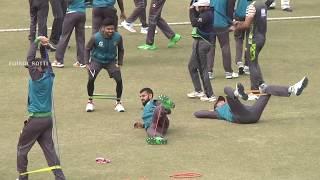 Pakistan Cricket team players attend training session at Gaddafi Stadium for Bangladesh #pakvsBan