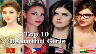 TOP 10 MOST Beautifully Girl in the would