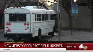 New Jersey Opens First COVID-19 Field Hospital