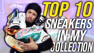 TOP 10 FAVORITE SNEAKERS IN MY COLLECTION IN 2020 !